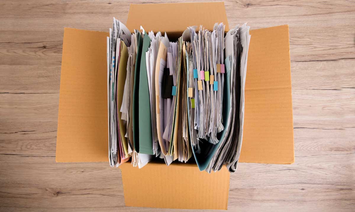 Box of documents